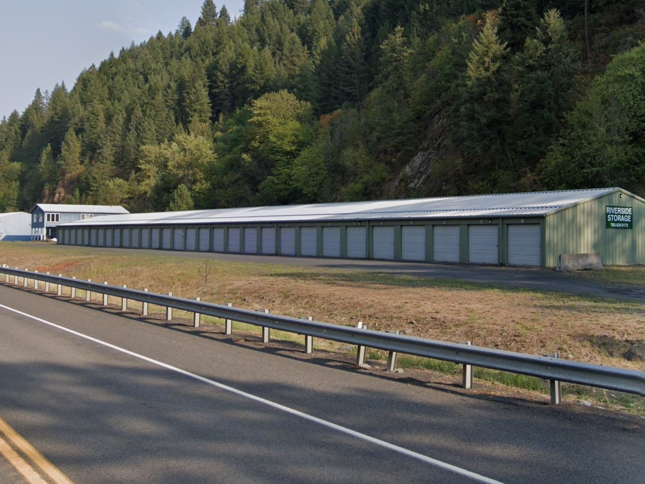 Wide view of Riverside Storage Facility